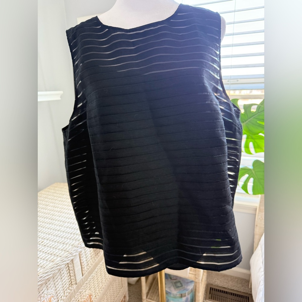Banana Republic Black Sleeveless Top